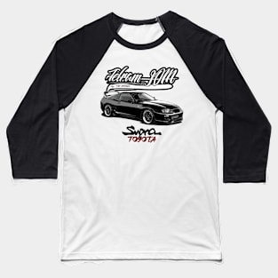 Telram's Supra mk4 Design 3 Baseball T-Shirt